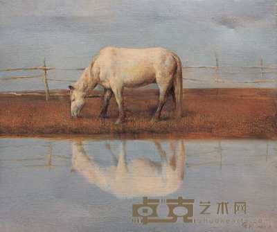 张利（写实画派） 马 38×45.5cm